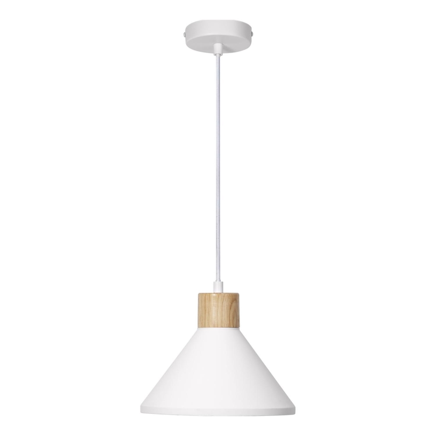 Ledvance - Lustr na lanku DECOR PLASTER 1xE27/25W/230V pr. 22 cm sádra bílá