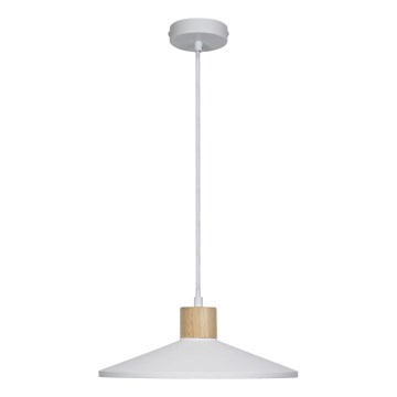 Ledvance - Lustr na lanku DECOR PLASTER 1xE27/25W/230V pr. 32 cm sádra bílá