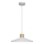 Ledvance - Lustr na lanku DECOR PLASTER 1xE27/25W/230V pr. 32 cm sádra bílá