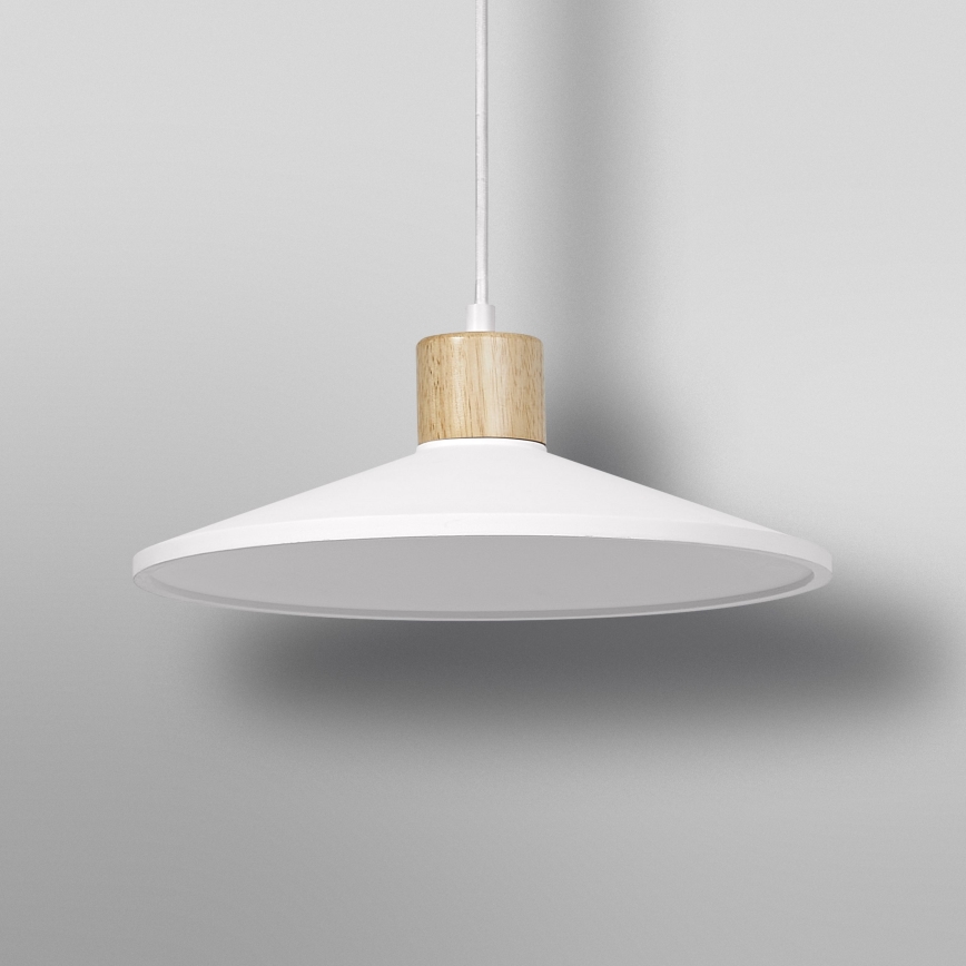Ledvance - Lustr na lanku DECOR PLASTER 1xE27/25W/230V pr. 32 cm sádra bílá