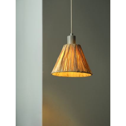Ledvance - Lustr na lanku DECOR RAFFIA 1xE27/15W/230V rafie