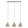 Ledvance - Lustr na lanku DECOR RAFFIA 3xE27/15W/230V rafie
