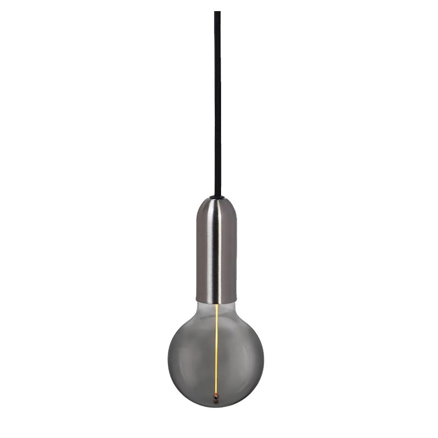 Ledvance - Lustr na lanku PENDULUM ROUND 1xE27/15W/230V matný chrom