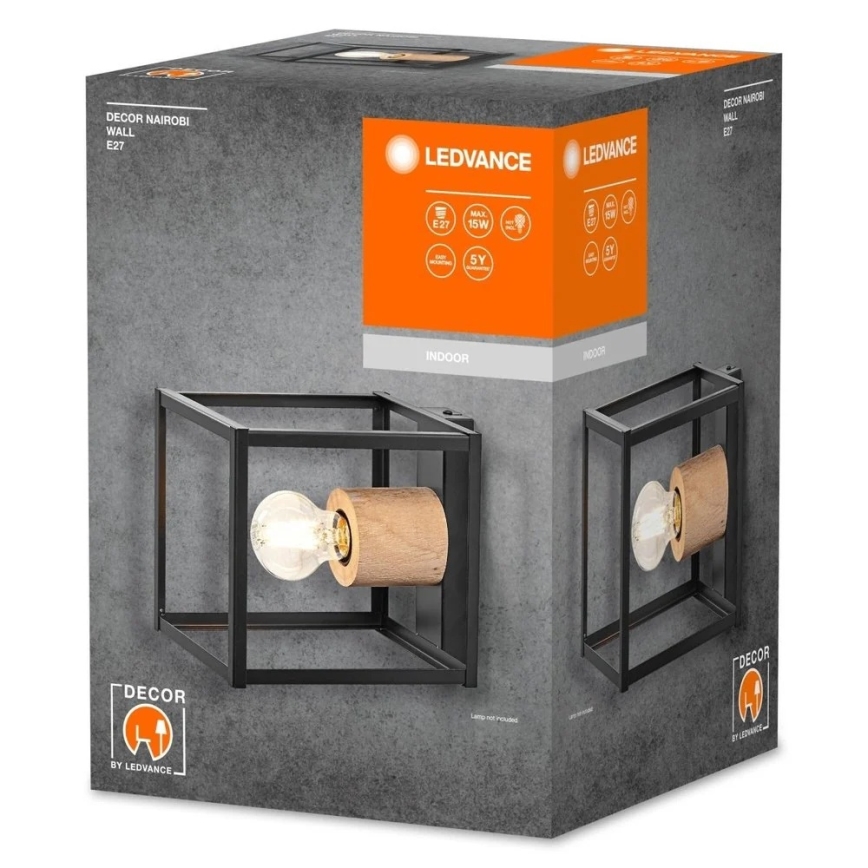 Ledvance - Nástěnné svítidlo DECOR NAIROBI 1xE27/15W/230V