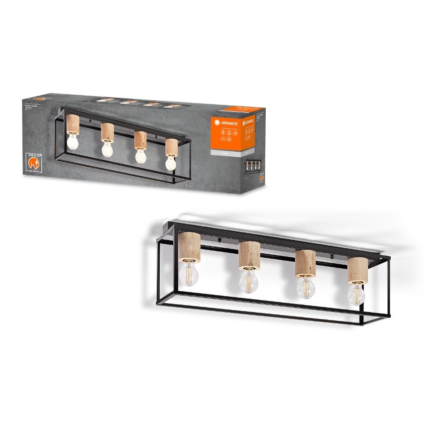 Ledvance - Přisazený lustr DECOR 4xE27/15W/230V