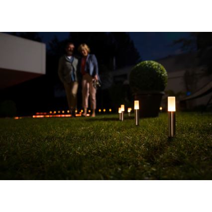 Ledvance - SADA 5x LED RGBW Stmívatelná venkovní lampa SMART+ GARDENPOLE LED/6W/230V IP44