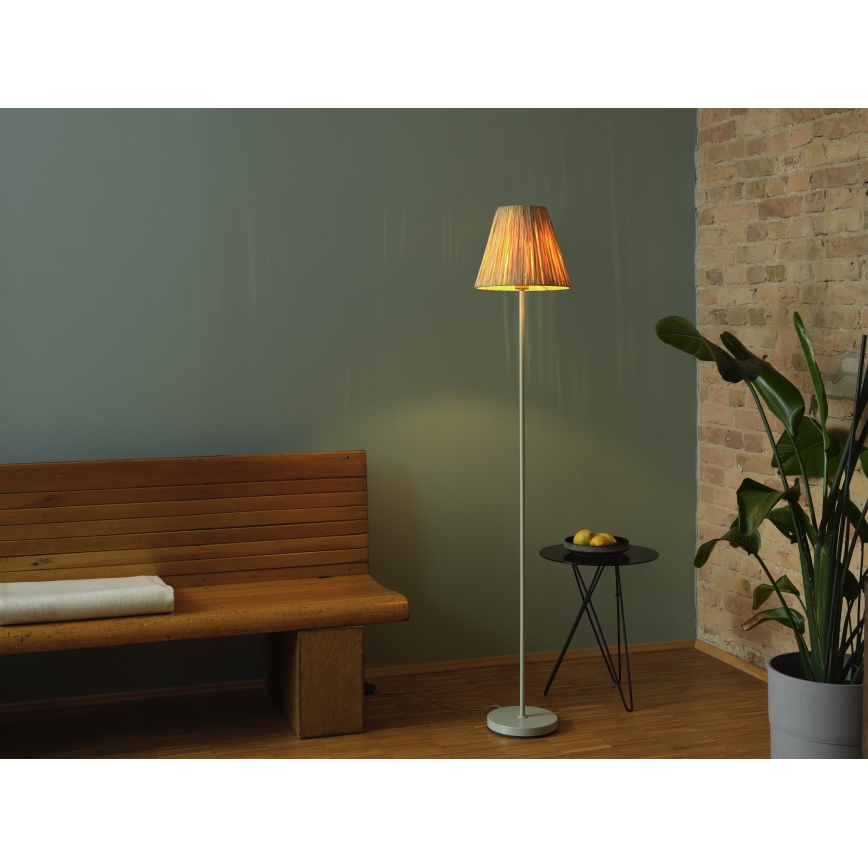Ledvance - Stojací lampa DECOR RAFFIA 1xE27/15W/230V rafie