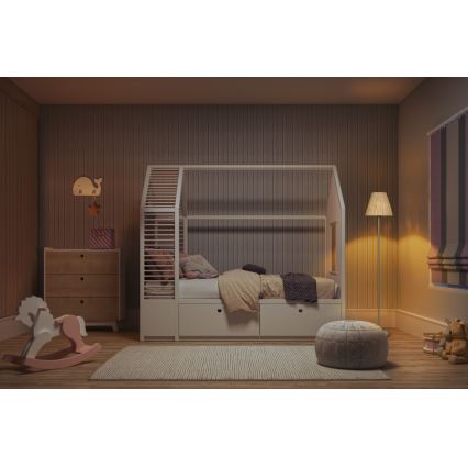 Ledvance - Stojací lampa DECOR RAFFIA 1xE27/15W/230V rafie