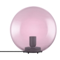 Ledvance - Stolní lampa BUBBLE 1xE27/40W/230V růžová