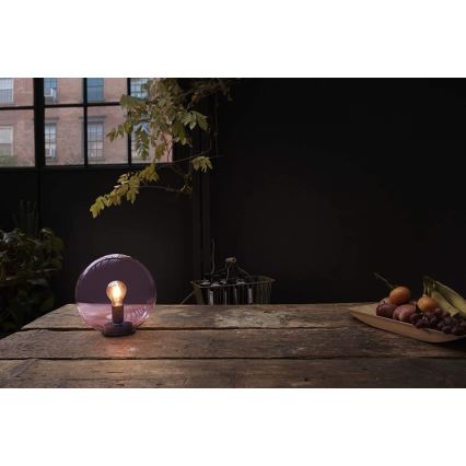 Ledvance - Stolní lampa BUBBLE 1xE27/40W/230V růžová