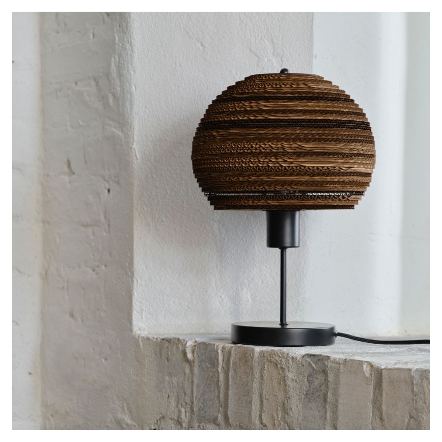 Ledvance - Stolní lampa DECOR CARDBOARD 1xE27/15W/230V pr. 26 cm