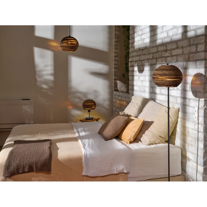 Ledvance - Stolní lampa DECOR CARDBOARD 1xE27/15W/230V pr. 26 cm