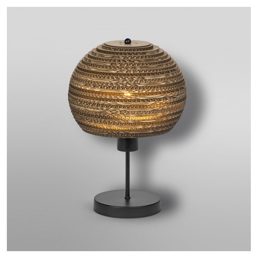 Ledvance - Stolní lampa DECOR CARDBOARD 1xE27/15W/230V pr. 26 cm