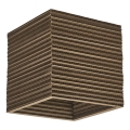 Ledvance - Stropní svítidlo DECOR CARDBOARD 1xE27/15W/230V 25x25 cm