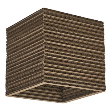 Ledvance - Stropní svítidlo DECOR CARDBOARD 1xE27/15W/230V 25x25 cm