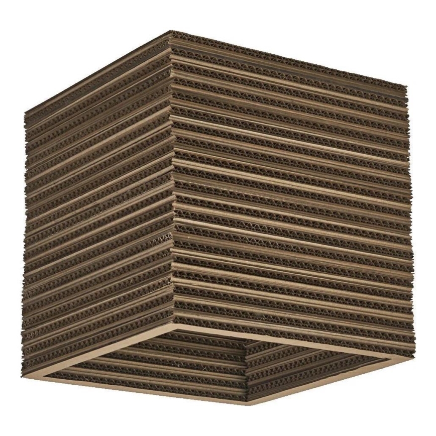 Ledvance - Stropní svítidlo DECOR CARDBOARD 1xE27/15W/230V 25x25 cm