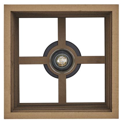 Ledvance - Stropní svítidlo DECOR CARDBOARD 1xE27/15W/230V 25x25 cm