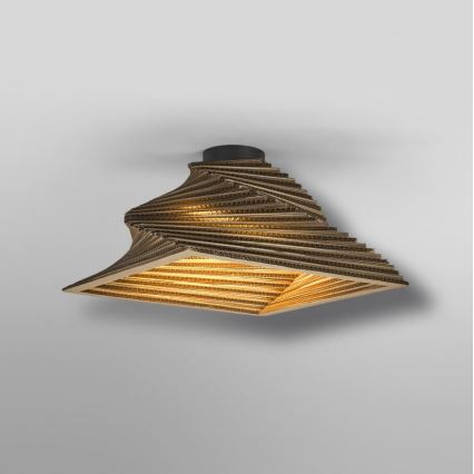 Ledvance - Stropní svítidlo DECOR CARDBOARD 1xE27/15W/230V 40x40 cm
