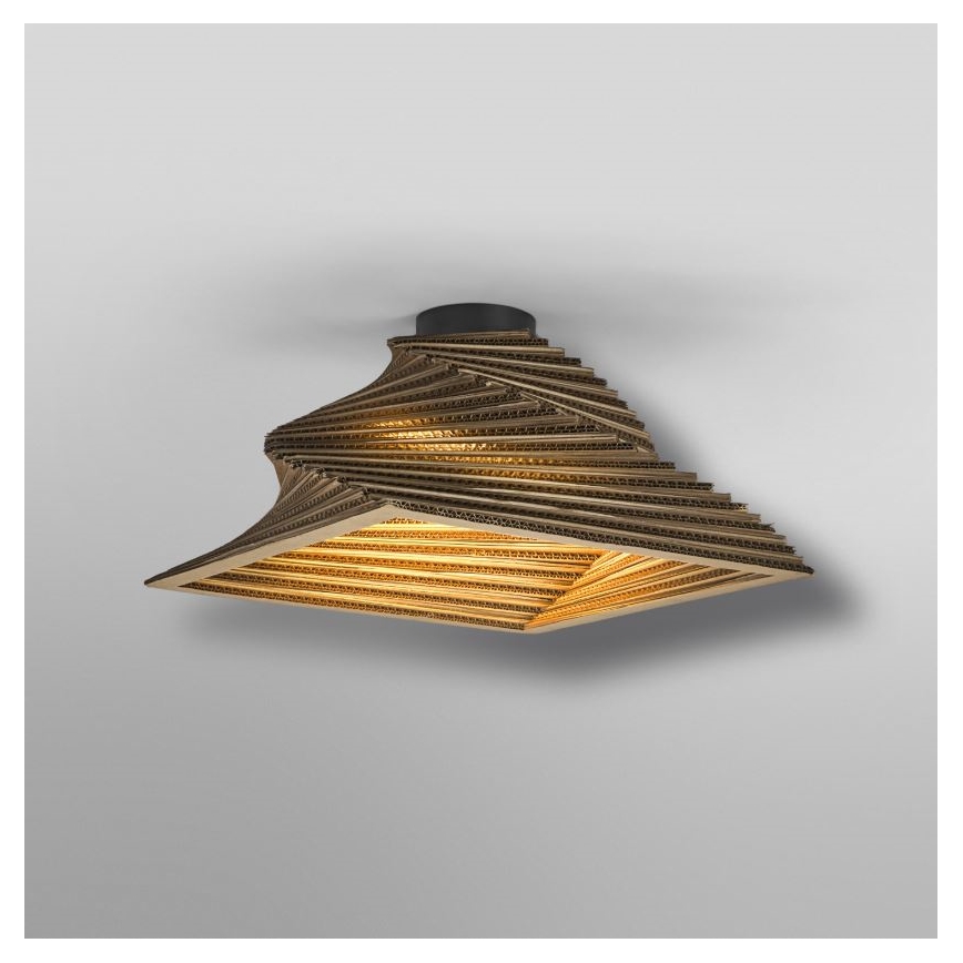 Ledvance - Stropní svítidlo DECOR CARDBOARD 1xE27/15W/230V 40x40 cm