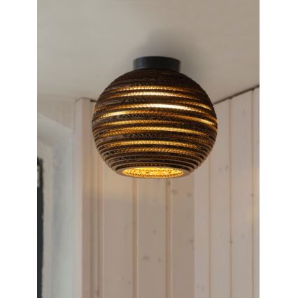 Ledvance - Stropní svítidlo DECOR CARDBOARD 1xE27/15W/230V pr. 26 cm