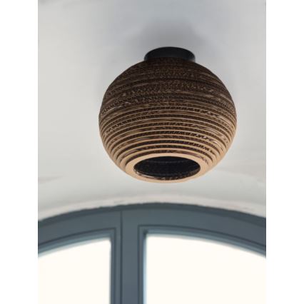 Ledvance - Stropní svítidlo DECOR CARDBOARD 1xE27/15W/230V pr. 26 cm