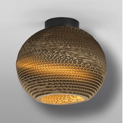 Ledvance - Stropní svítidlo DECOR CARDBOARD 1xE27/15W/230V pr. 26 cm