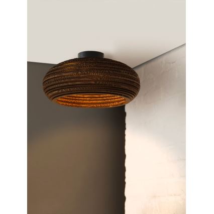 Ledvance - Stropní svítidlo DECOR CARDBOARD 1xE27/15W/230V pr. 40 cm