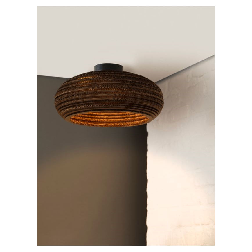 Ledvance - Stropní svítidlo DECOR CARDBOARD 1xE27/15W/230V pr. 40 cm