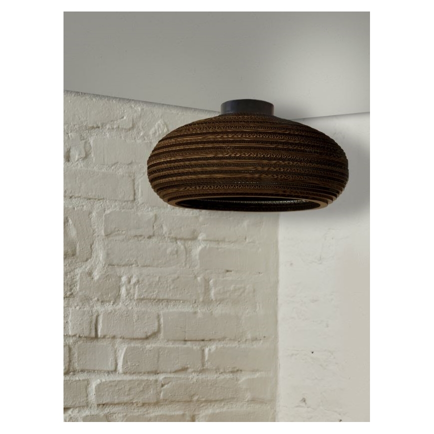 Ledvance - Stropní svítidlo DECOR CARDBOARD 1xE27/15W/230V pr. 40 cm