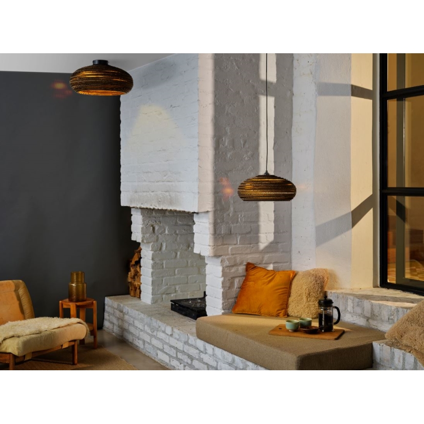 Ledvance - Stropní svítidlo DECOR CARDBOARD 1xE27/15W/230V pr. 40 cm