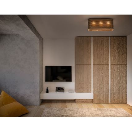 Ledvance - Stropní svítidlo DECOR CARDBOARD 3xE27/15W/230V