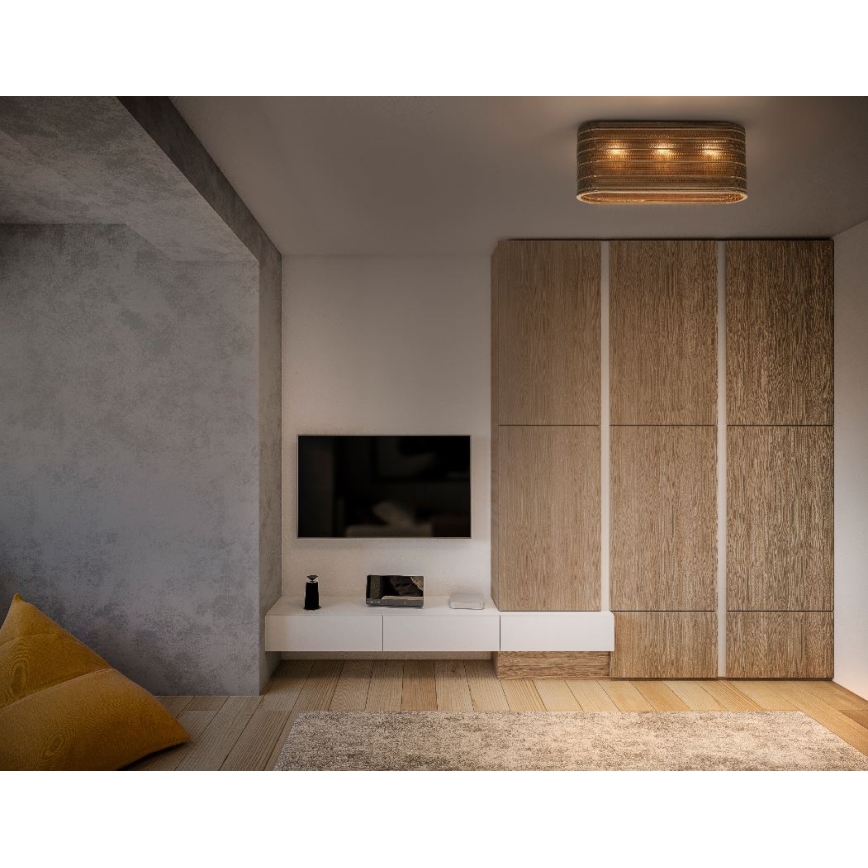 Ledvance - Stropní svítidlo DECOR CARDBOARD 3xE27/15W/230V