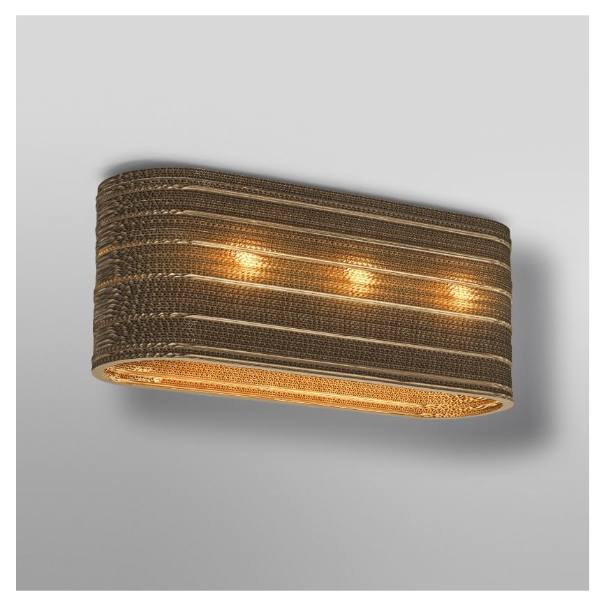 Ledvance - Stropní svítidlo DECOR CARDBOARD 3xE27/15W/230V
