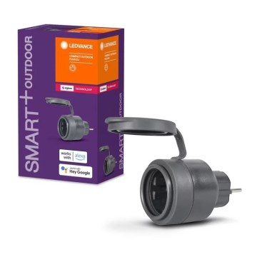 Ledvance - Venkovní chytrá zásuvka SMART+ PLUG 3680W IP44