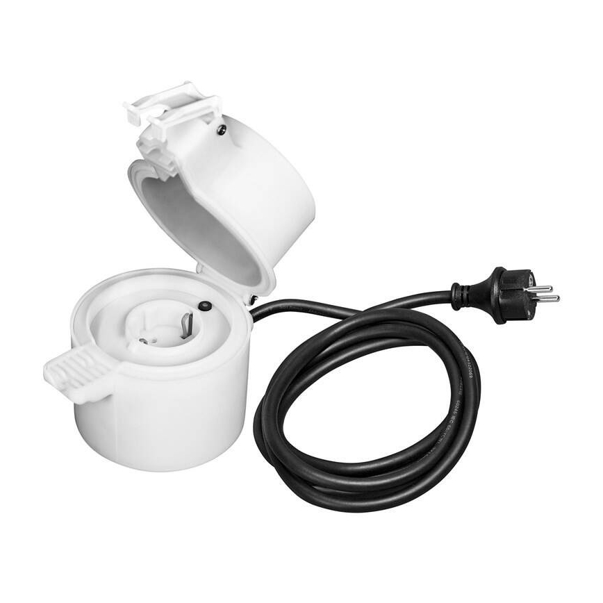 Ledvance - Venkovní chytrá zásuvka SMART+ PLUG SCHUKO 3680W IP44 Wi-Fi