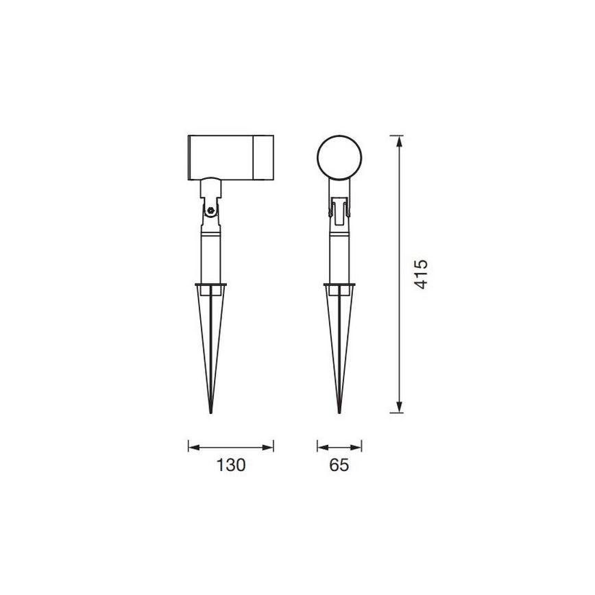 Ledvance - Venkovní lampa ENDURA CLASSIC 1xGU10/35W/230V IP54
