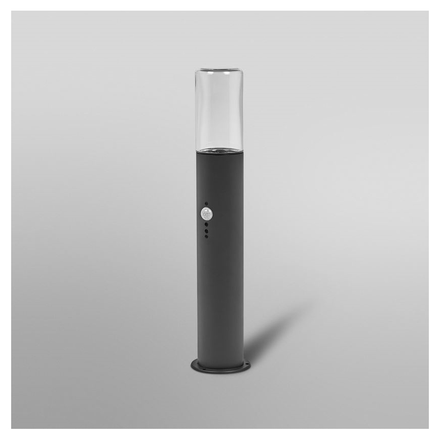 Ledvance - Venkovní lampa se senzorem FIGO CYLINDER 1xE27/20W/230V IP44