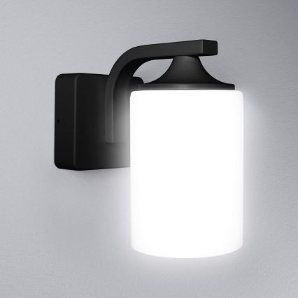 Ledvance - Venkovní nástěnné svítidlo CYLINDER 1xE27/60W/230V IP43 černá