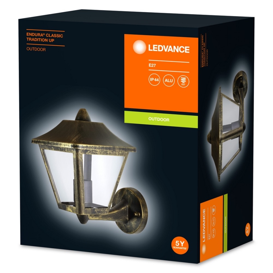 Ledvance - Venkovní nástěnné svítidlo ENDURA 1xE27/60W/230V IP44