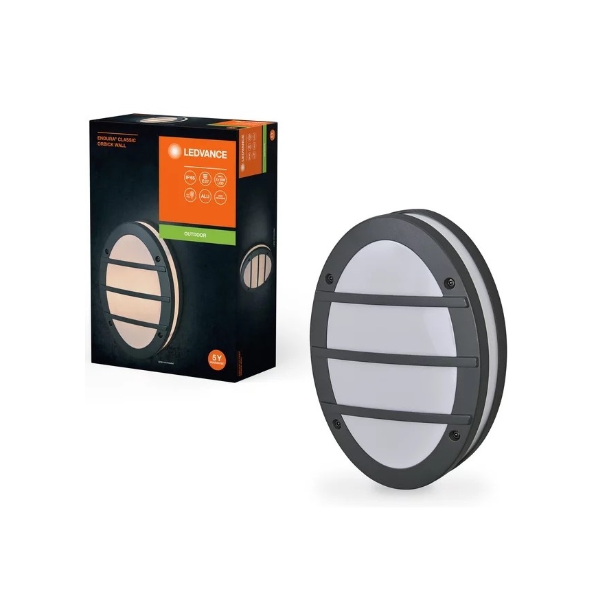Ledvance - Venkovní nástěnné svítidlo ORBICK 2xE27/18W/230V IP65