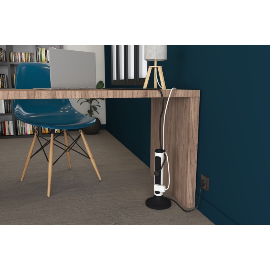 Legrand 049410 - Zásuvkový sloupek 230V/16A, 4x2P+T 2m