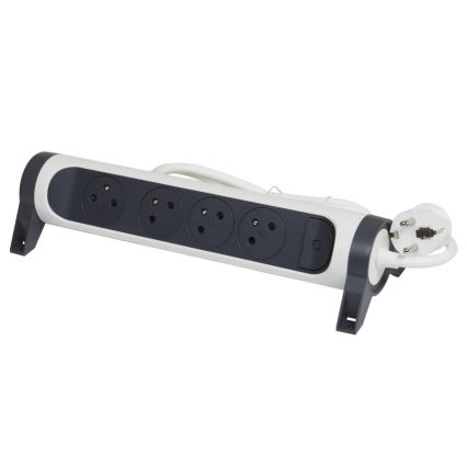 Legrand 049459 - Prodlužovací kabel s vypínačem 4Z Typ E 3m