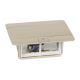 Legrand 54021 - Zásuvkový rámeček pro desku stolu POP-UP 4M nerez