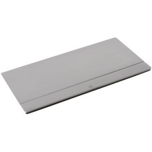 Legrand 654808 - Zásuvkový rámeček pro desku stolu POP-UP 8M stříbrná