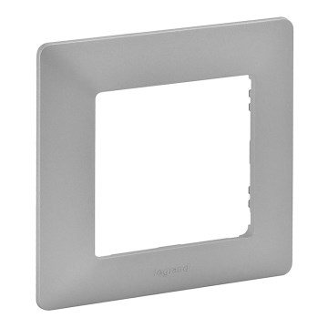 Legrand 754131 - Rámeček pro spínače VALENA LIFE 1P hliník Legrand 754131 - Rámeček pro spínače VALENA LIFE 1P hliník