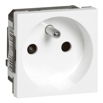 Legrand 77140 - Zásuvka MOSAIC 230V/16A 2P+T 2M bílá Legrand 77140 - Zásuvka MOSAIC 230V/16A 2P+T 2M bílá