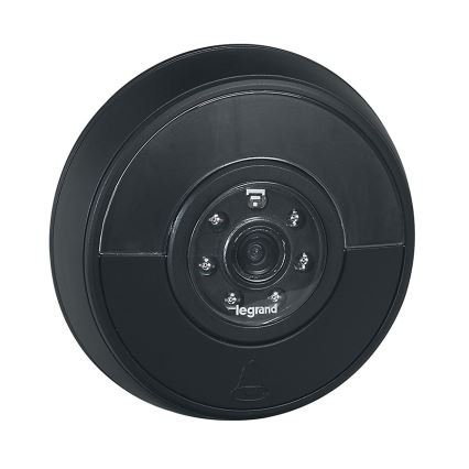 Legrand 94231 - Bezdrátový zvonek + WIFI kamera ELIOT černá