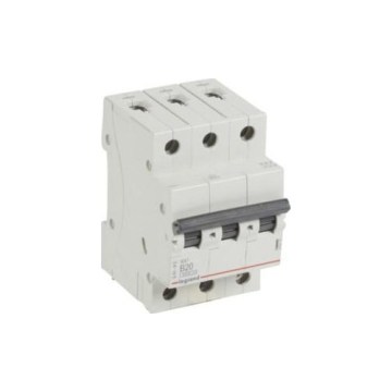 Legrand - Jistič 3-pólový RX3 3P B 20A 6000A