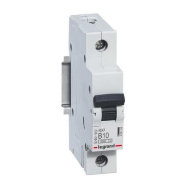 Legrand - Modulární 1-pólový jistič RX3 1P B 10A 6000A