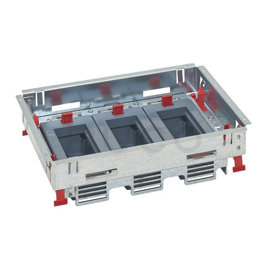 LEGRAND - Podlahová krabice do betonu 12 modulů (6 přístrojů 45x45)